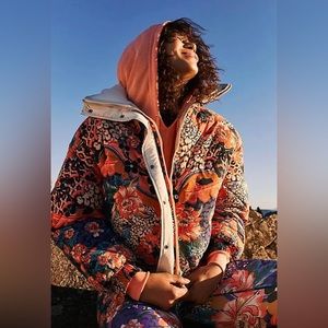 Free people powerhouse puffer looks like farm rio